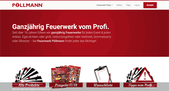 Desktop Screenshot of feuerwerk-poellmann.at