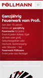 Mobile Screenshot of feuerwerk-poellmann.at